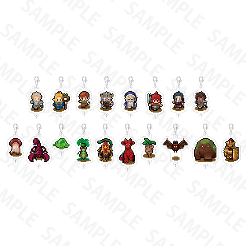 『ダンジョン飯』つながるドット絵アクリルチャーム BOX